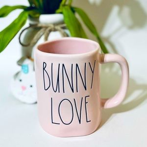 Rae Dunn Pink Bunny Love 💕 mug